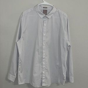 A-Frame stretch button down Mens